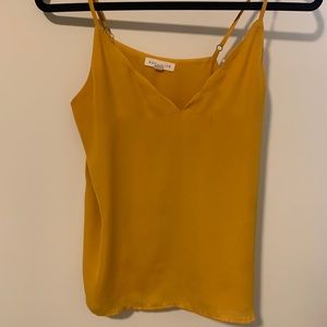 Socialite v neck camisole top other scallop neck